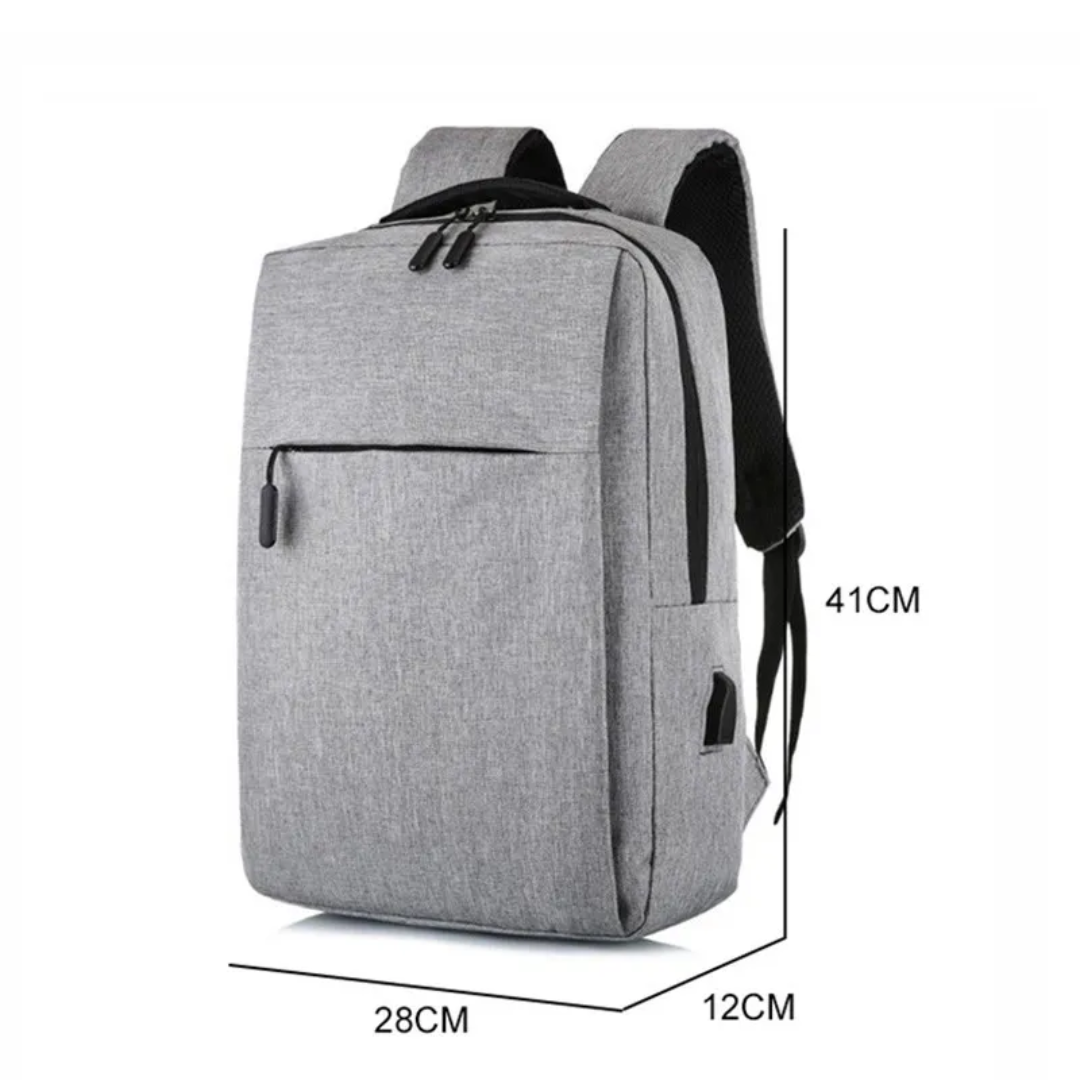 SecureTech Backpack with USB Charging and RFID Defense