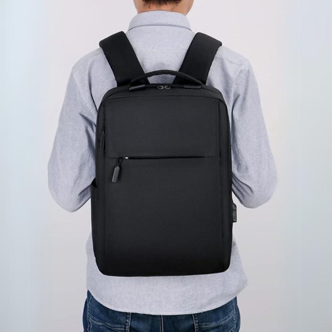 SecureTech Backpack with USB Charging and RFID Defense