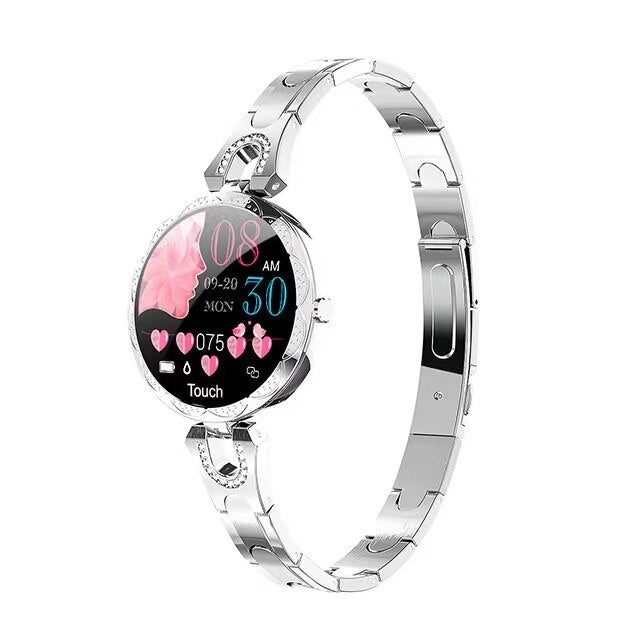 AquaGaze Women's Waterproof Fitness Tracker Watch