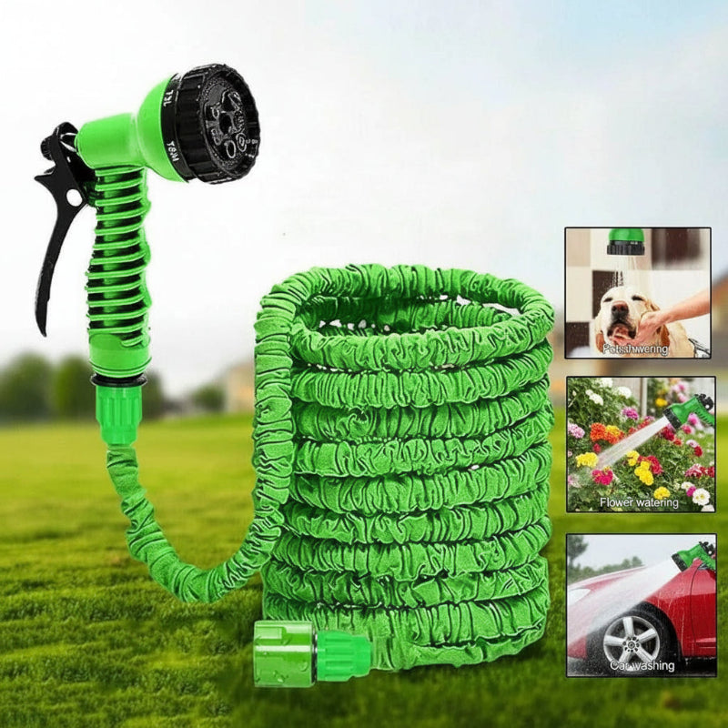AquaFlex – Versatile Expandable Hose for Garden and Vehicle Care