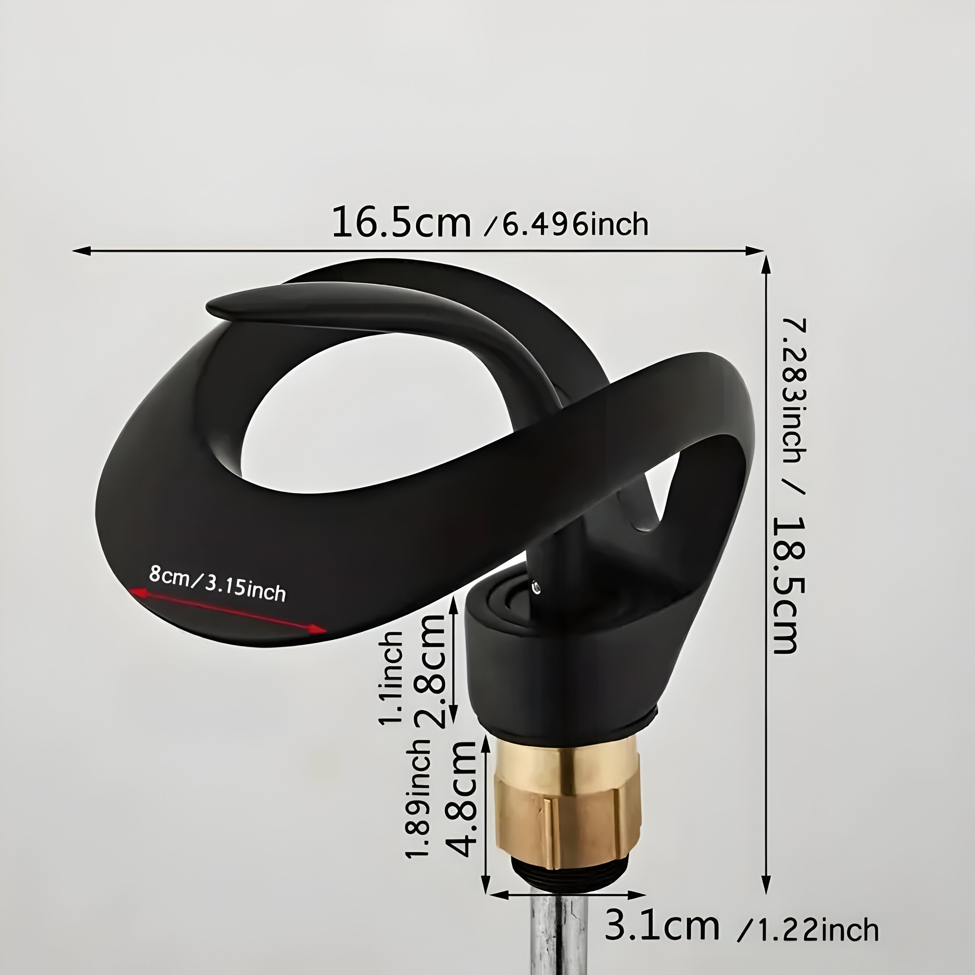 SleekFlow Modern Bathroom Faucet with Single Handle Control