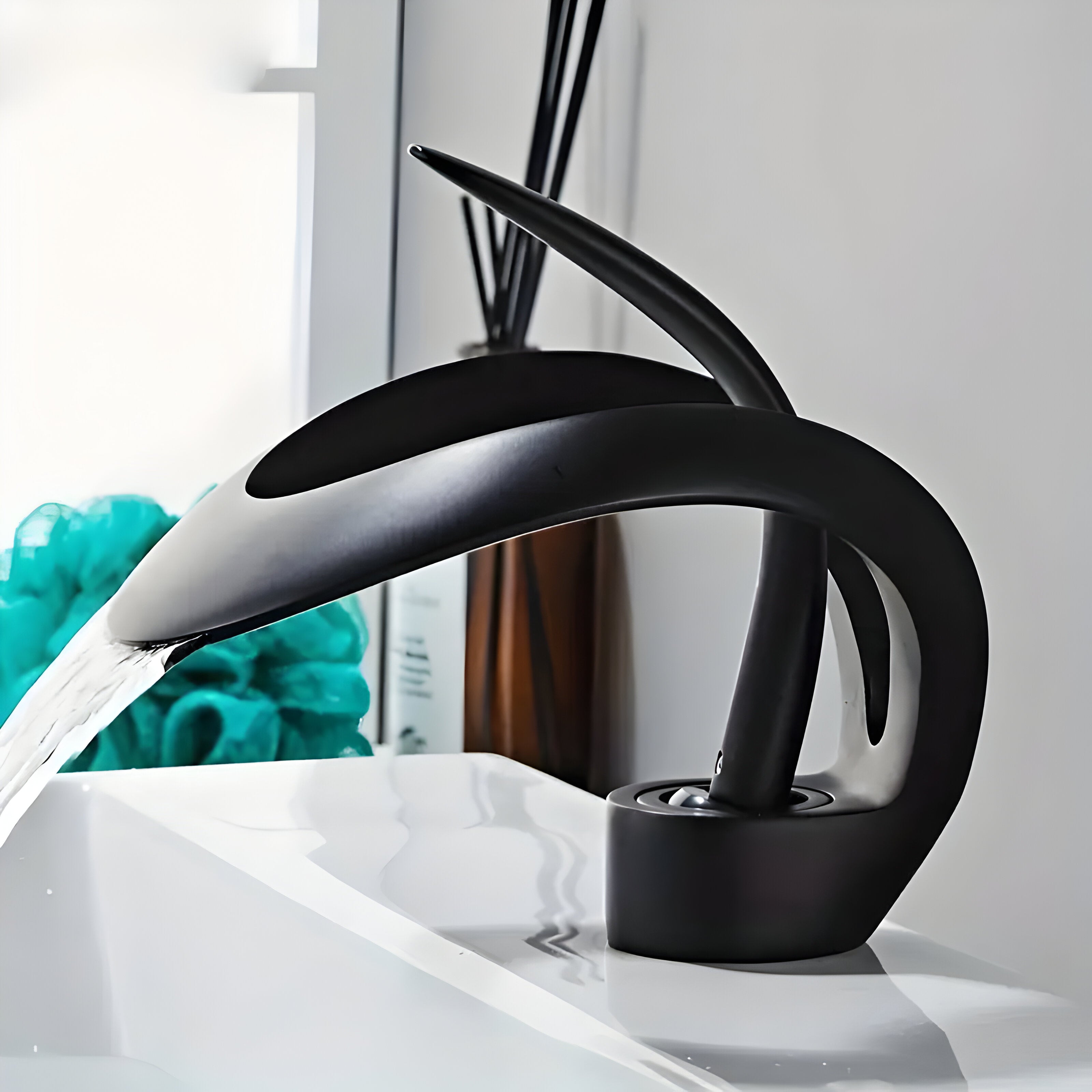 SleekFlow Modern Bathroom Faucet with Single Handle Control