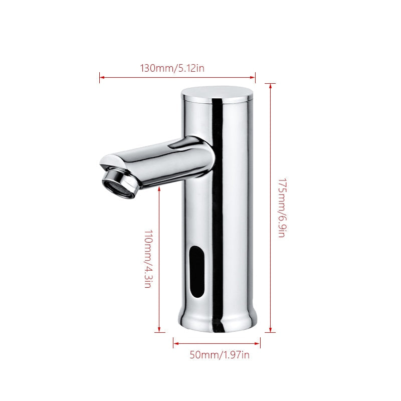 SmartFlow Touchless Infrared Faucet for Effortless Hygiene