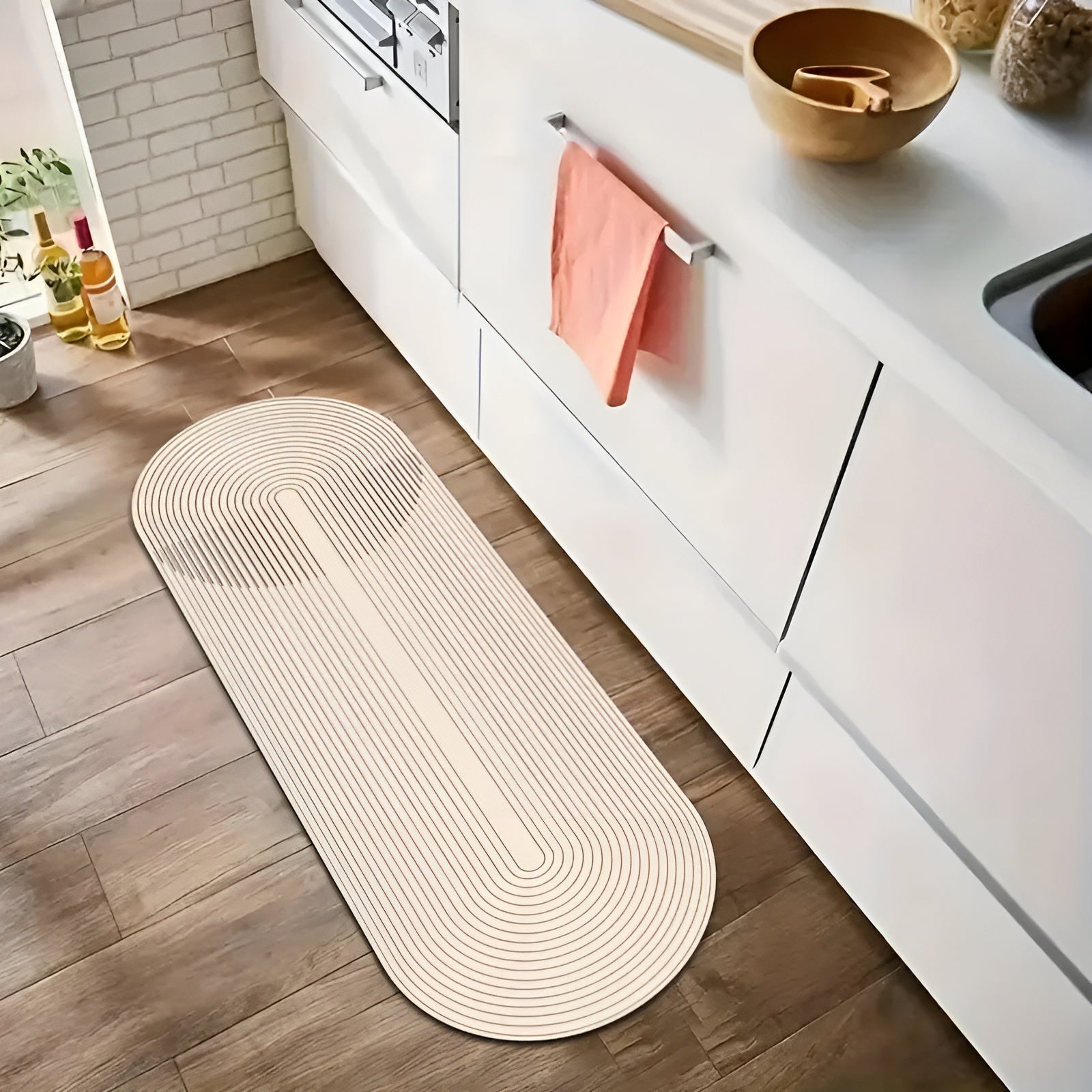 HydraGuard Absorbent Bath Mat with Non-Slip Safety Features