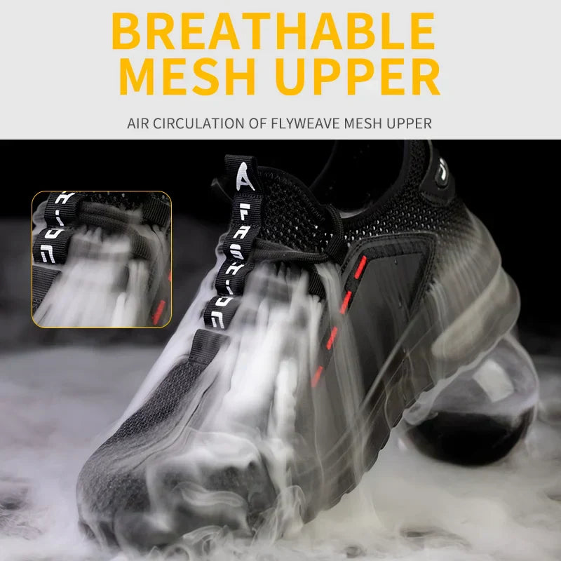 Lightweight Work Shoes | Breathable Mesh Upper