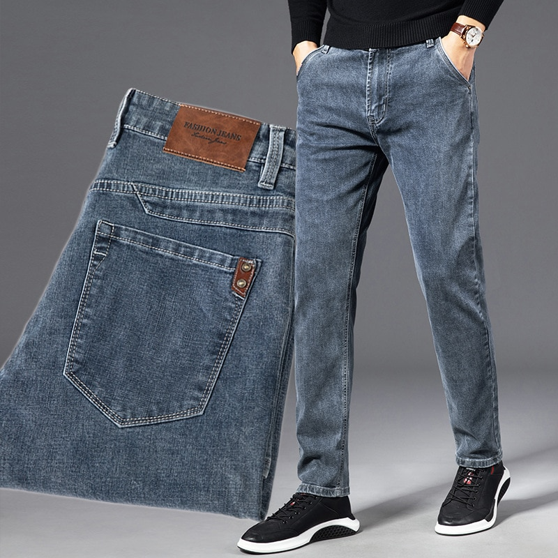 Stretch Denim Jeans in Classic Fit