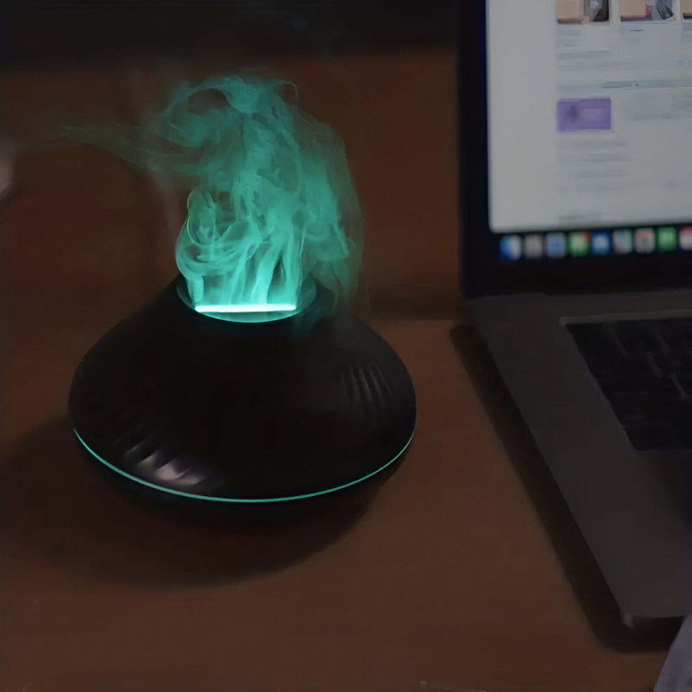 SerenityMist Ultrasonic Aroma Diffuser & Humidifier - Sleek Design