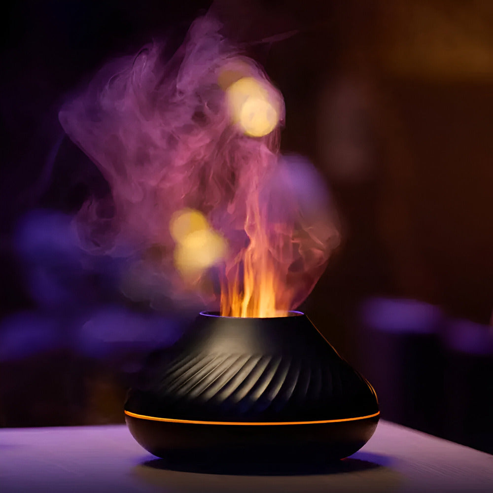 SerenityMist Ultrasonic Aroma Diffuser & Humidifier - Sleek Design