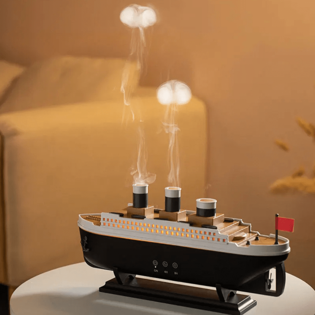 SerenityMist 250ml Ultrasonic Diffuser with LED Lighting