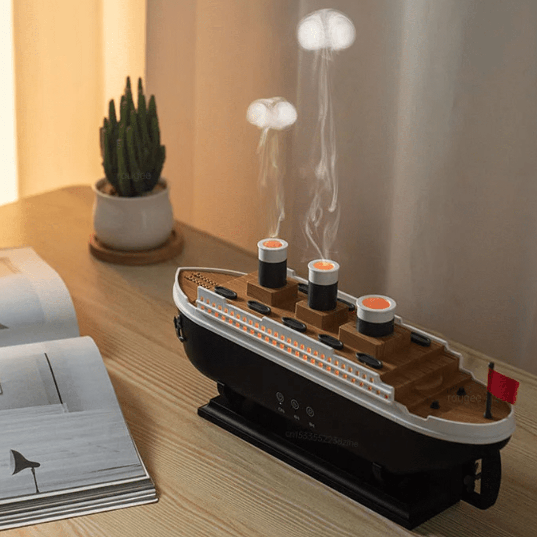 SerenityMist 250ml Ultrasonic Diffuser with LED Lighting