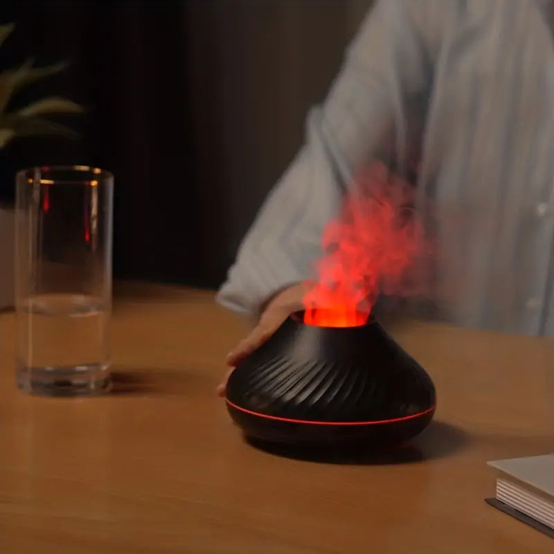 Serenity Mist Diffuser with Ambient Glow – Essential Oil Disperser for Home Relaxation