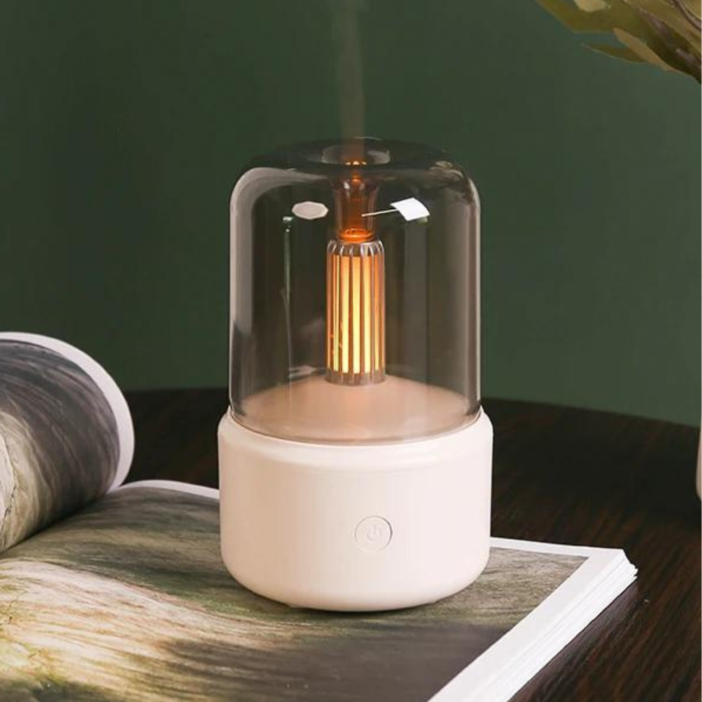 TranquilSphere Portable Aroma Diffuser with Night Glow