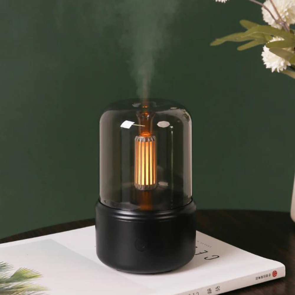 TranquilSphere Portable Aroma Diffuser with Night Glow
