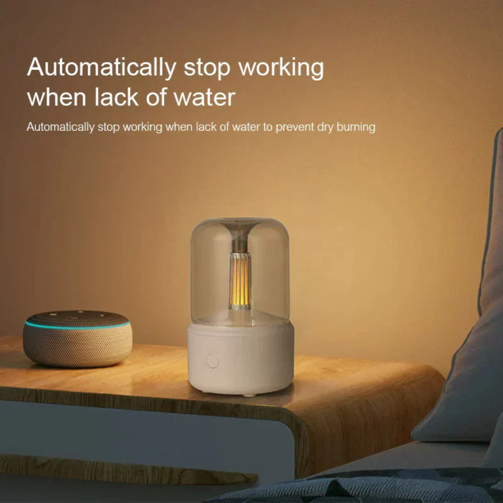 TranquilSphere Portable Aroma Diffuser with Night Glow