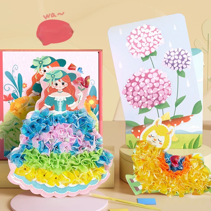 Enchanted Princess Paint Sticker for Creative Art Projects