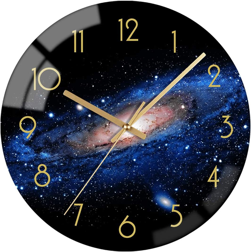 12-Inch Contemporary Wall Clock for Stylish Home and Interior Design
