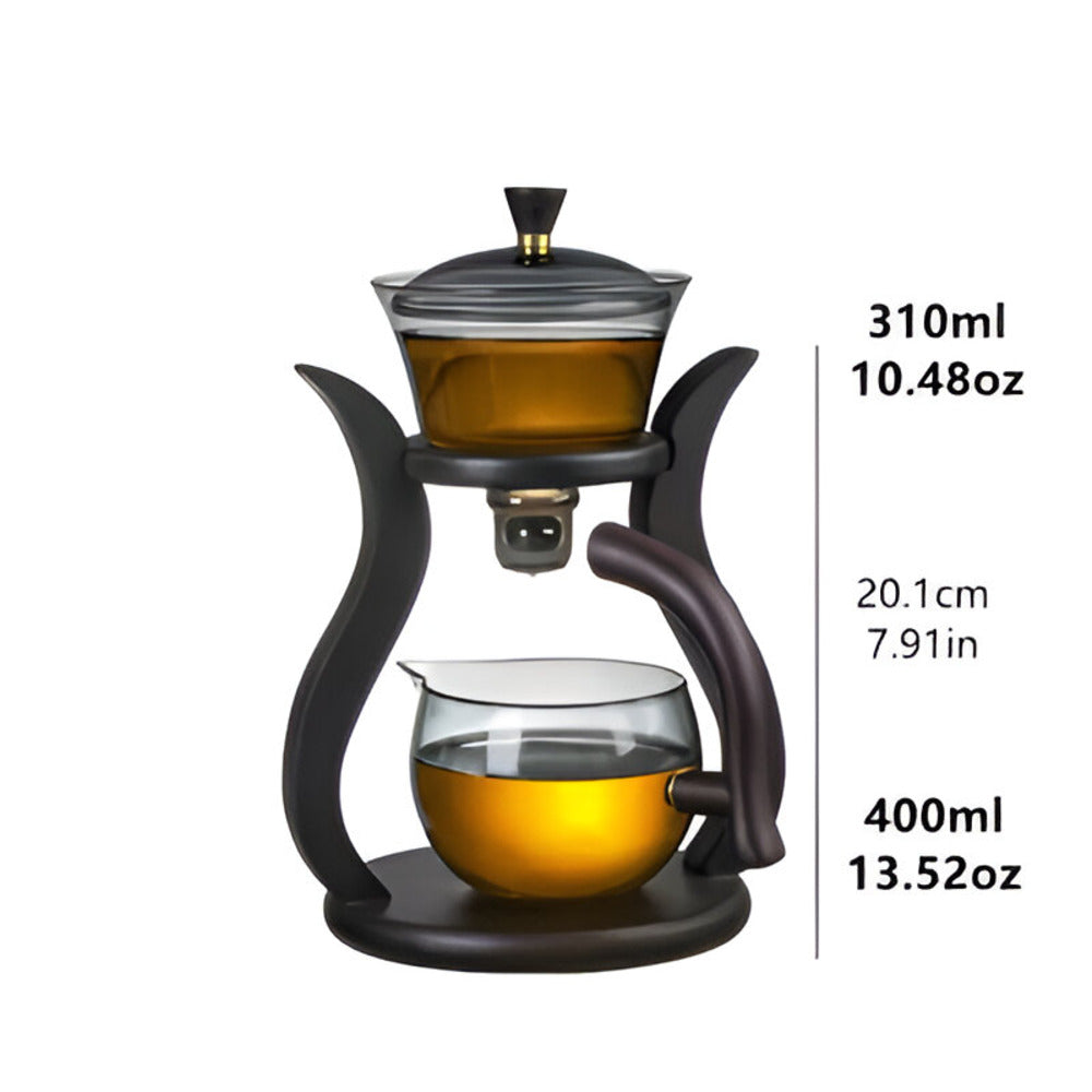 Elegant Drip-Free Glass Teapot Set with Infuser