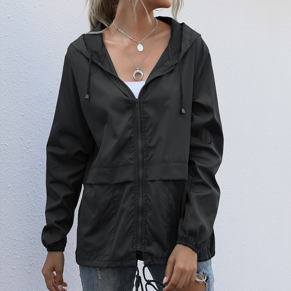 Short Raincoat for Women