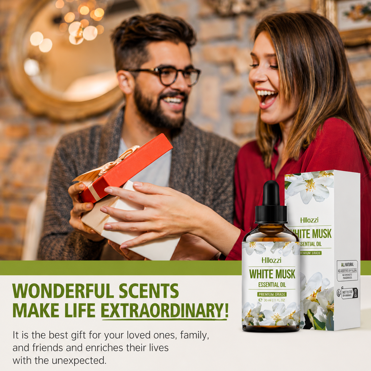 Essential Oil | White Musk Fragrance Oil | Long-Lasting Scent & Relaxing Atmosphere