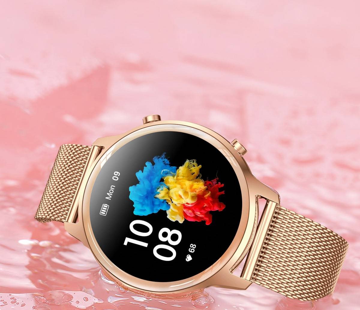 Luna Chic Smartwatch: Fashion-Forward Fitness Companion