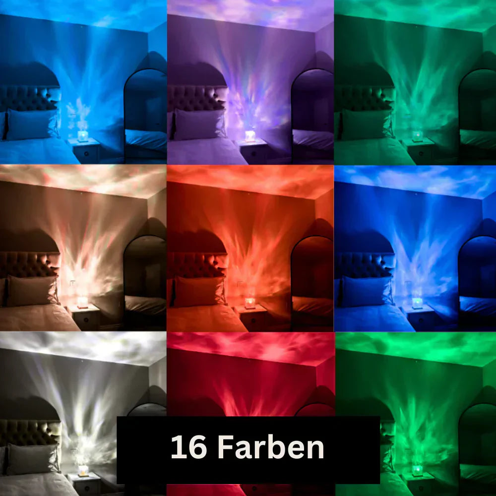 Celestial Dreamscape LED Lamp with Remote – 16 Color Options