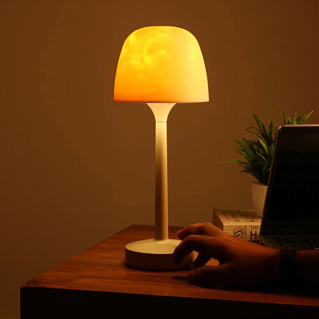 Wireless LED Projection Lamp | 16 Color Modes | Cordless Ambient Light