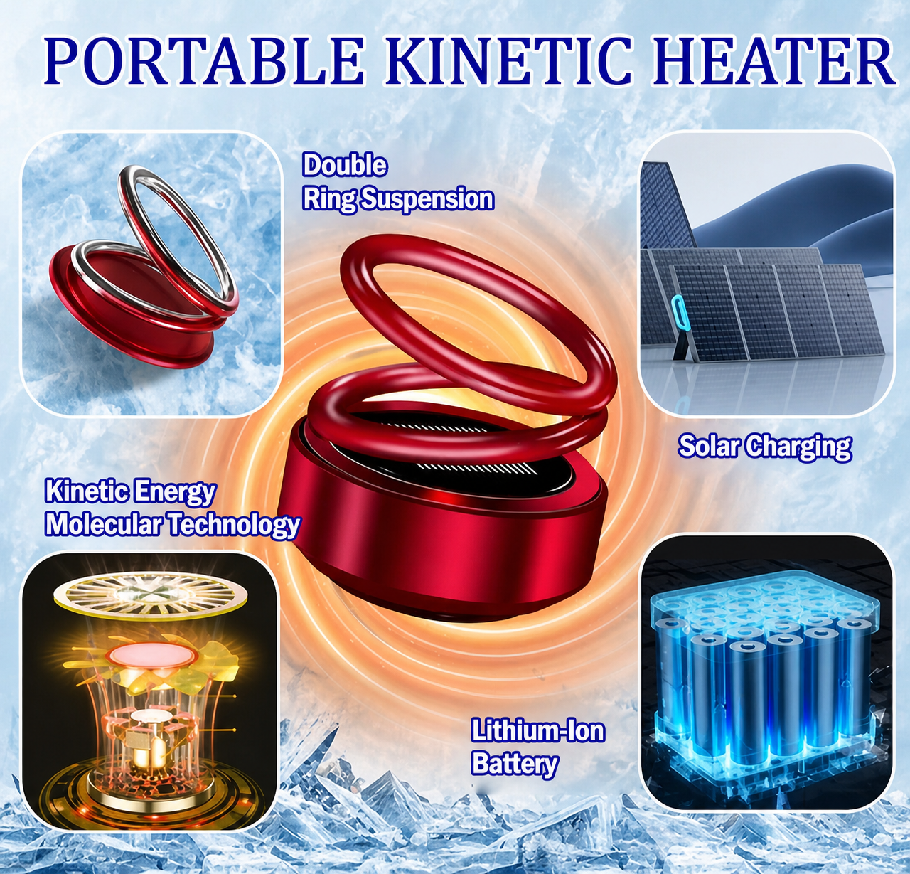 Car Heater for Ice & Snow | Reusable | Winter Aid