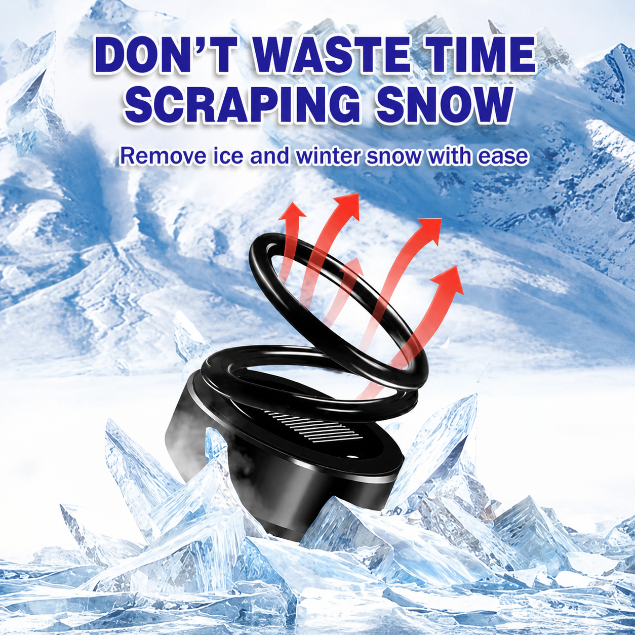 Car Heater for Ice & Snow | Reusable | Winter Aid