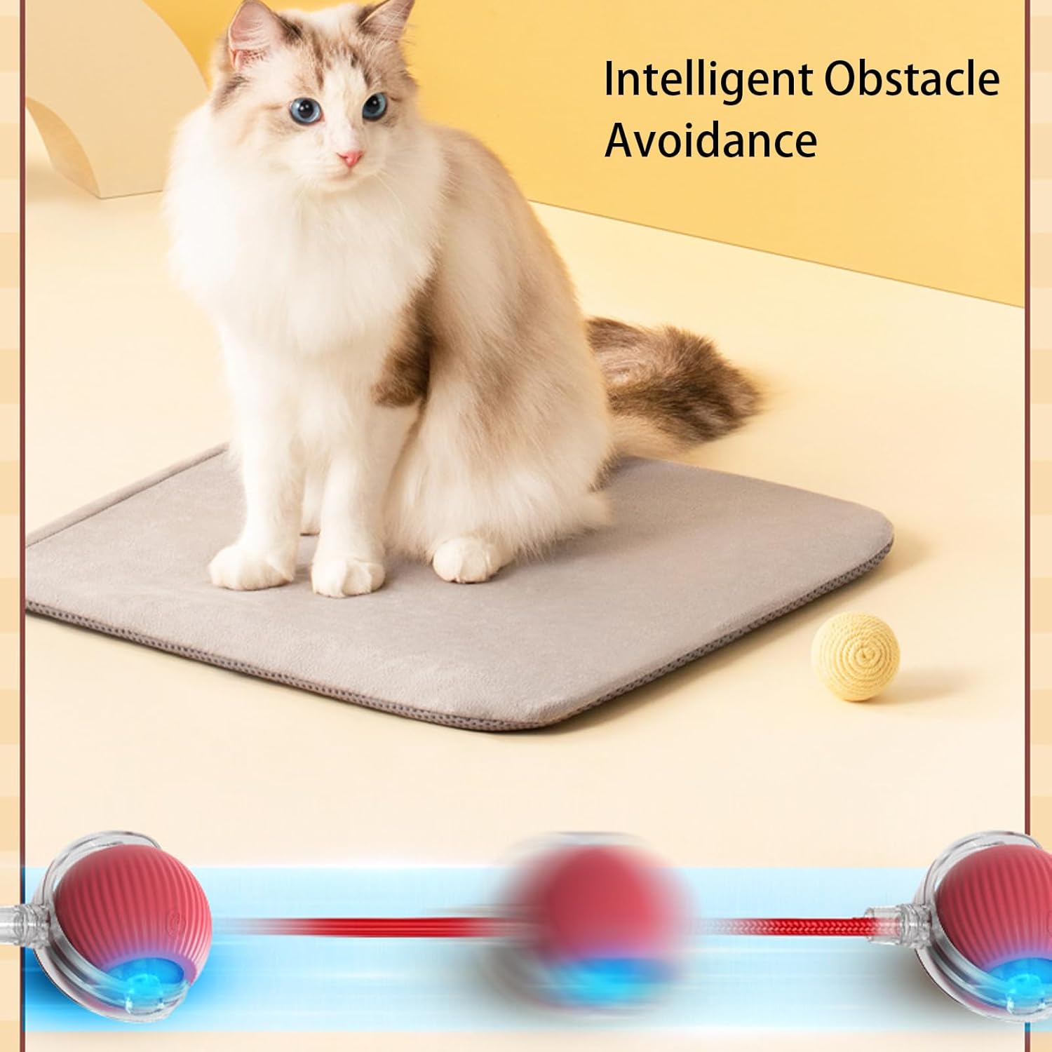 Automatic Self-Moving Pet Toy