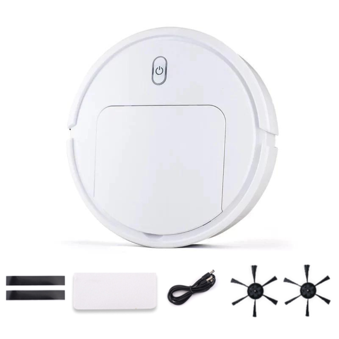 SmartClean 360° Robotic Vacuum with Advanced Navigation