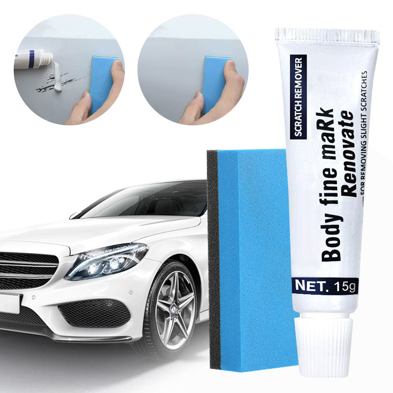 Car Paint Scratch Repair Paste | Polish & Protective Coating | Includes Applicator Sponge