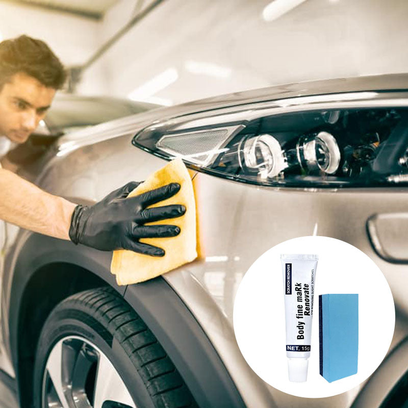 Car Paint Scratch Repair Paste | Polish & Protective Coating | Includes Applicator Sponge