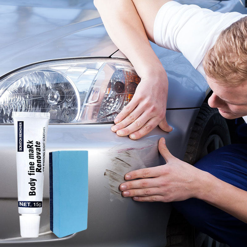Car Paint Scratch Repair Paste | Polish & Protective Coating | Includes Applicator Sponge