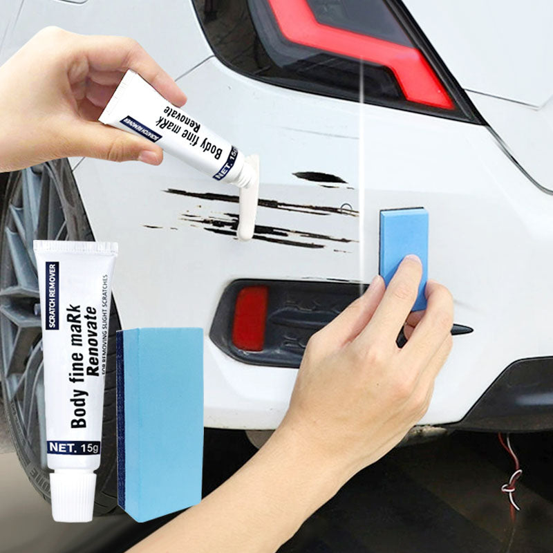 Car Paint Scratch Repair Paste | Polish & Protective Coating | Includes Applicator Sponge