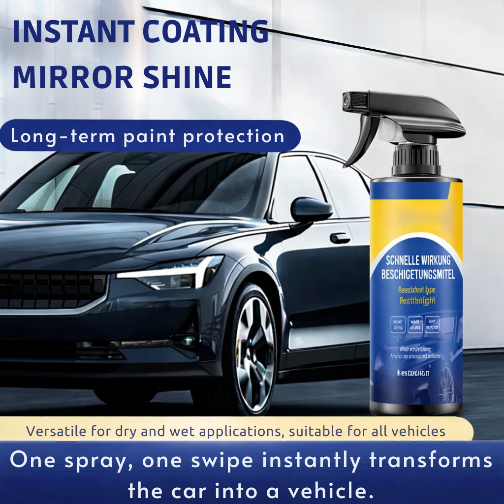 3-in-1 Quick Polish for Car Paint | Gloss Finish & Protection