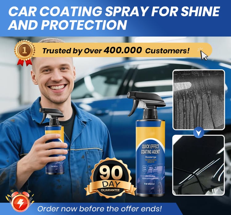 Instant Shine Automotive Paint Coating Spray – AeroGloss Protection