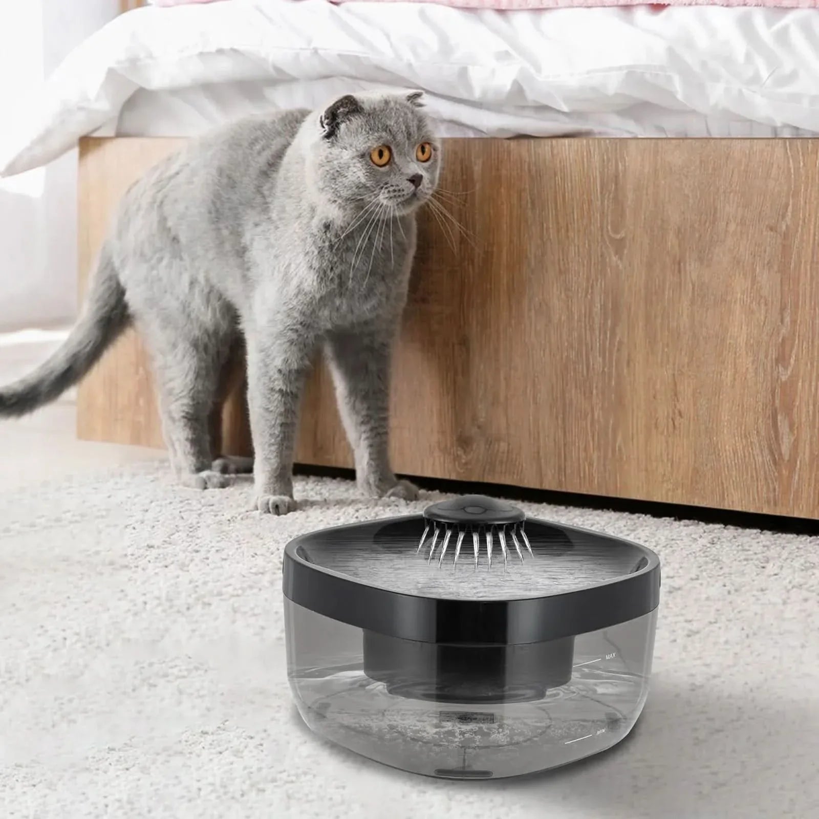 Wireless Water Fountain for Dogs and Cats