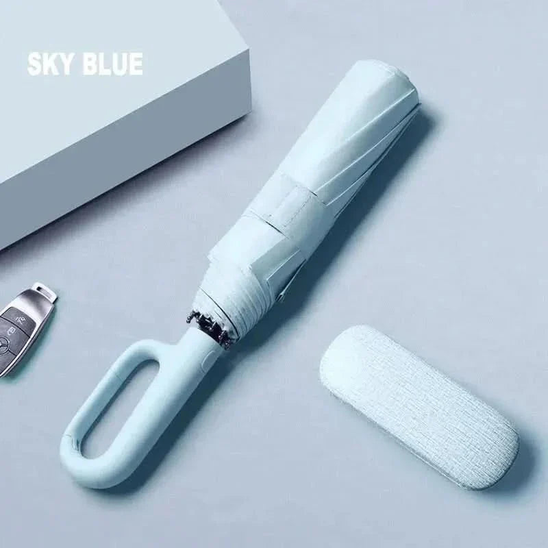 Compact Automatic Umbrella | Wind Resistant and UV Protection