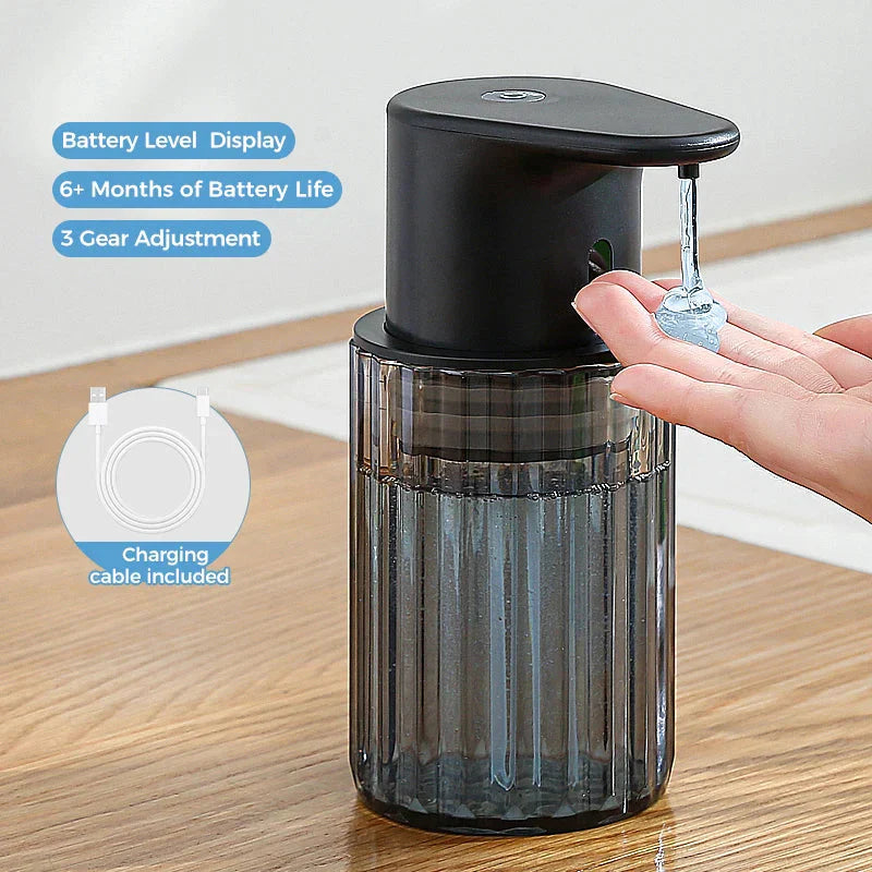 Automatic Soap Dispenser | Sensor-Controlled Hygienic Dosage | Rechargeable and Refillable