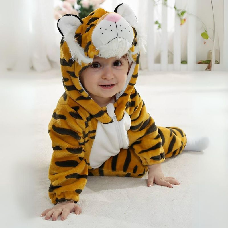 Cozy Critter Jumpsuit – Soft & Snug with Easy Zip Access