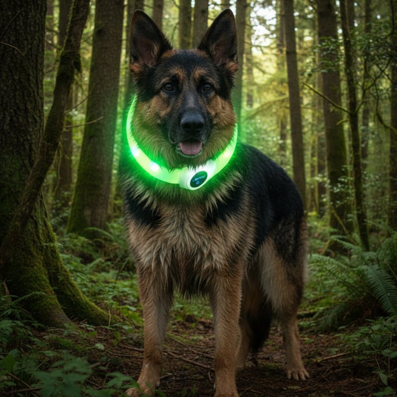 Illuminate Your Dog's Safety with Our Bright LED Collar