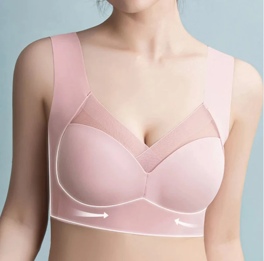 Seamless Comfort Bra without Underwire | Gentle Push-Up Support