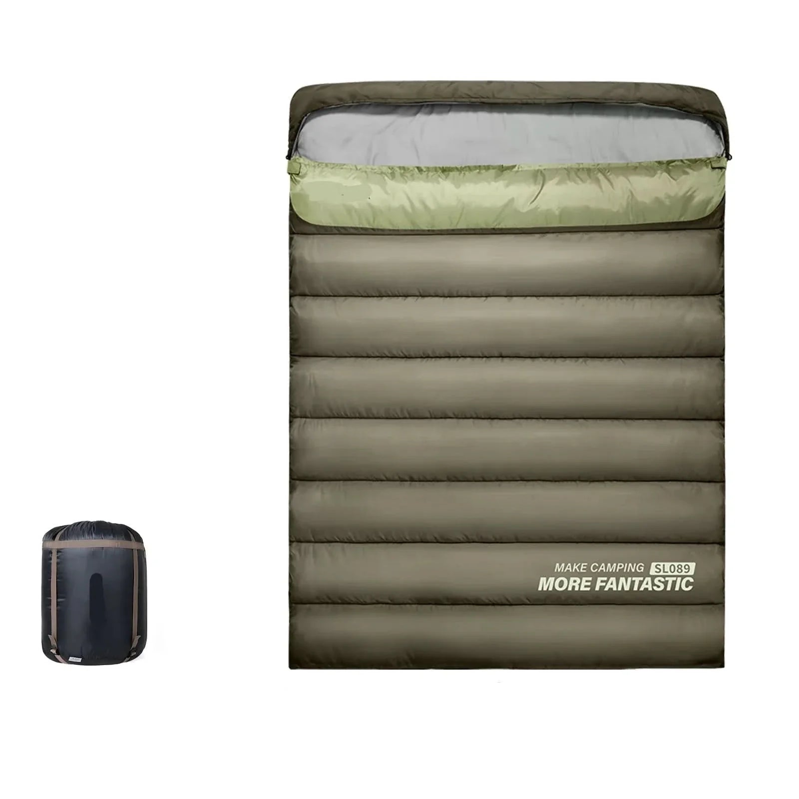Double Sleeping Bag for Two – COZYSLEEP DUO