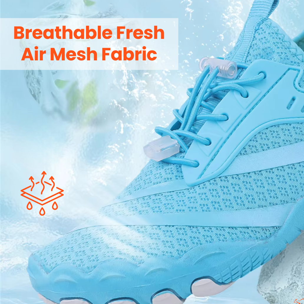 Lightweight Flexible Minimalist Shoes with Wide Toe Space