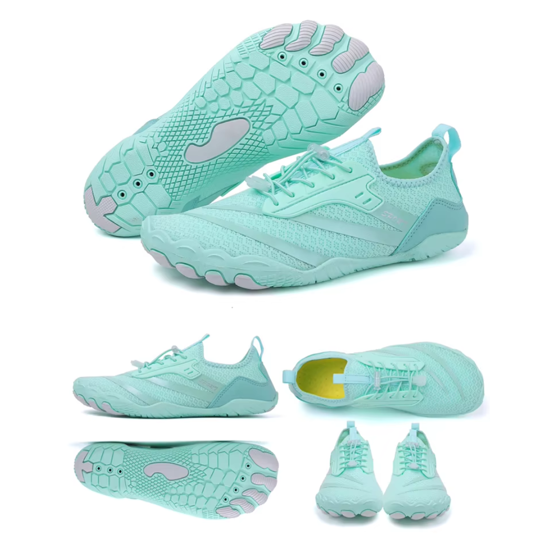 Lightweight Flexible Minimalist Shoes with Wide Toe Space
