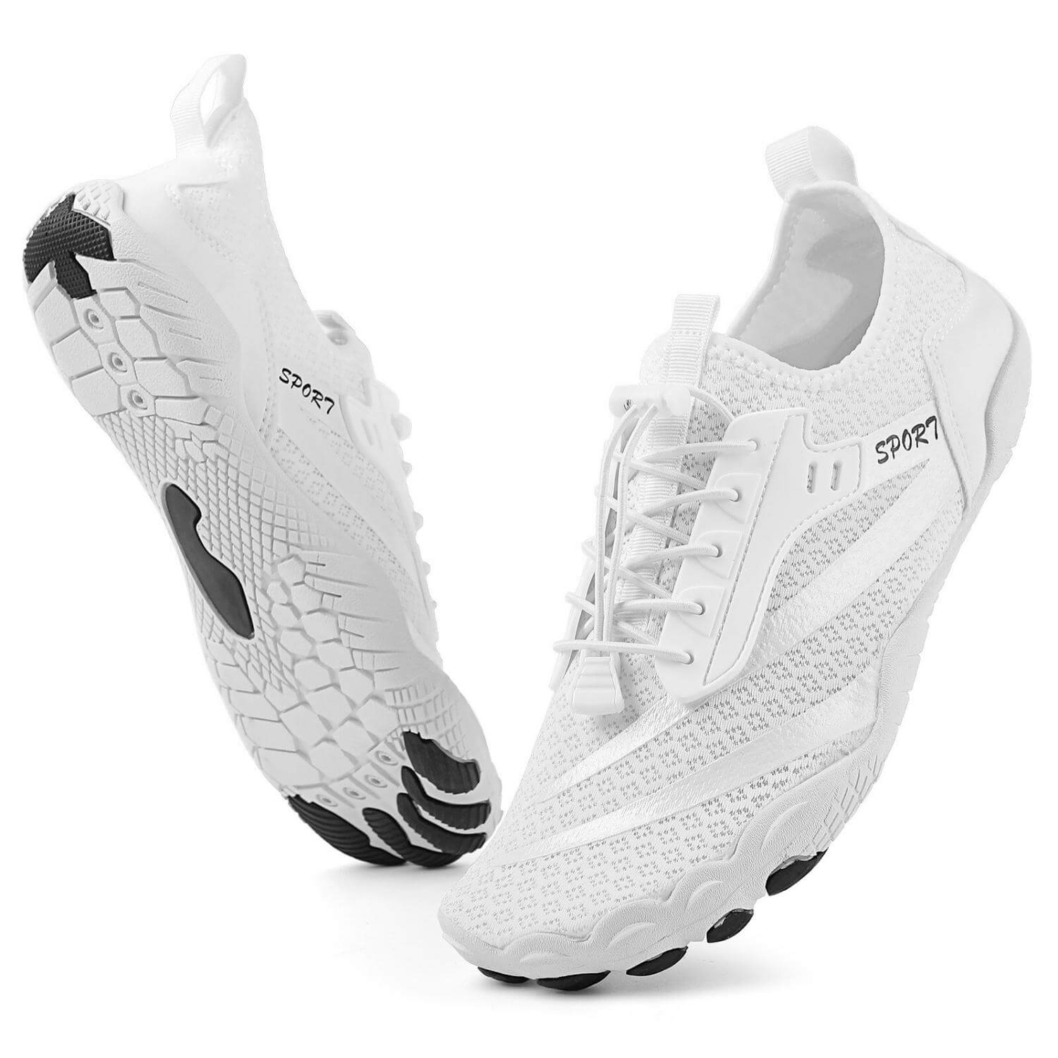 Lightweight Flexible Minimalist Shoes with Wide Toe Space