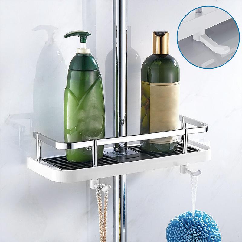 SmartSpace No-Drill Shower Organizer for Effortless Storage