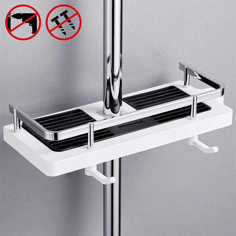 SmartSpace No-Drill Shower Organizer for Effortless Storage