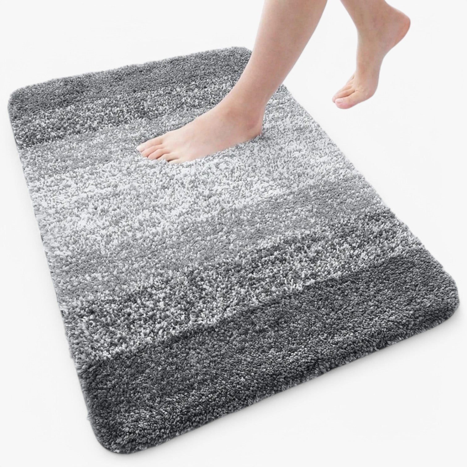 Luxurious Quick-Dry Bath Rug with Non-Slip Grip