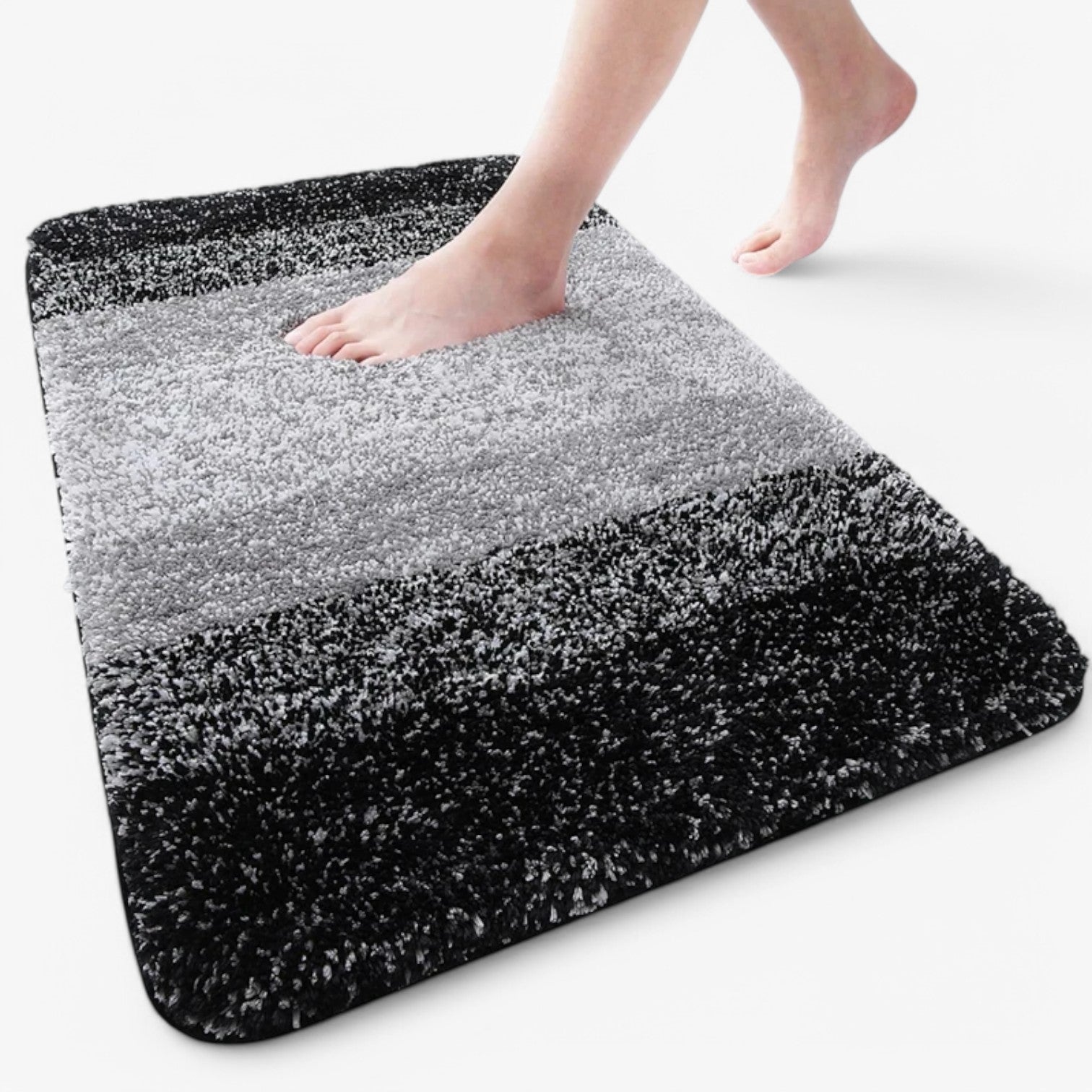 Luxurious Quick-Dry Bath Rug with Non-Slip Grip